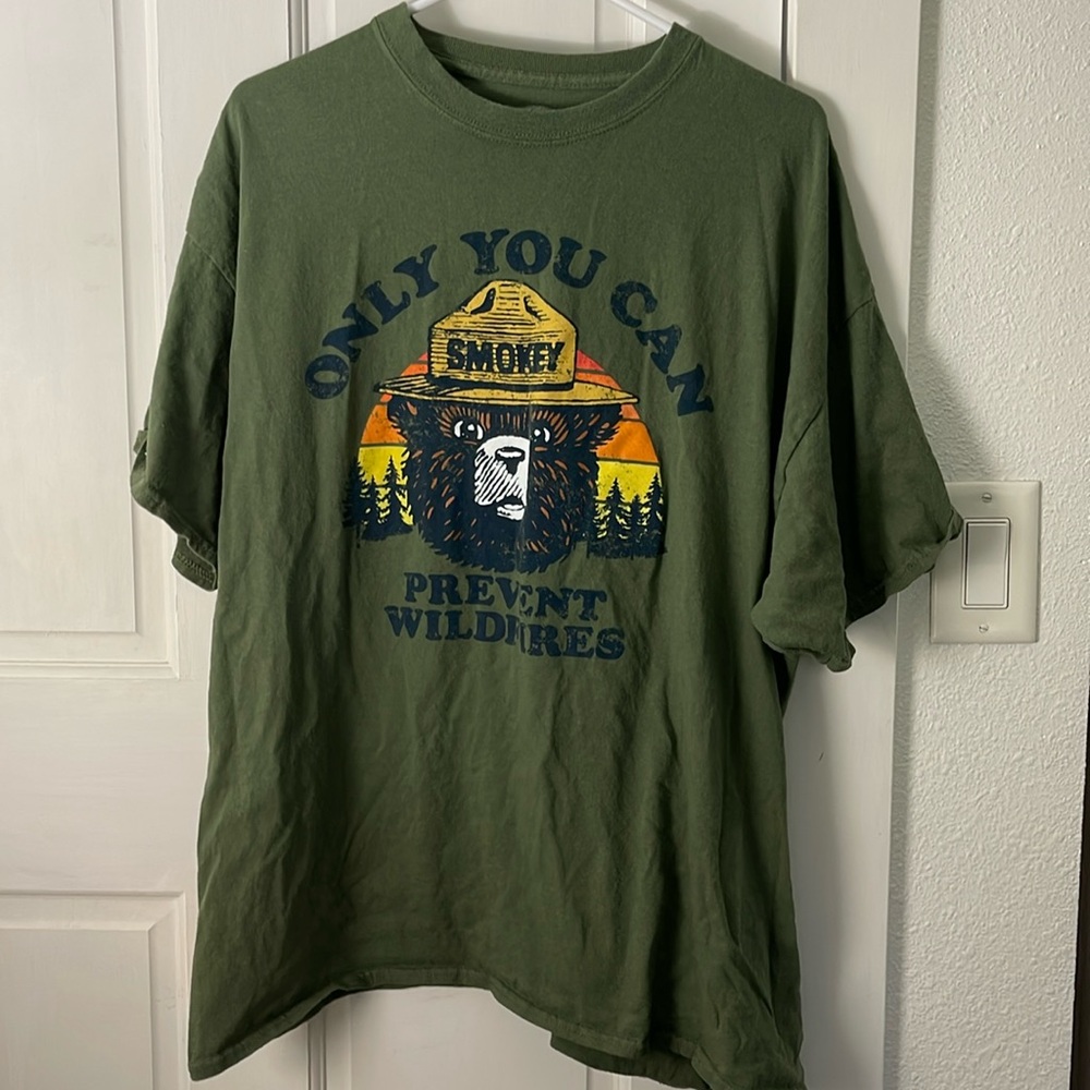 Smoky the Bear T Shirt